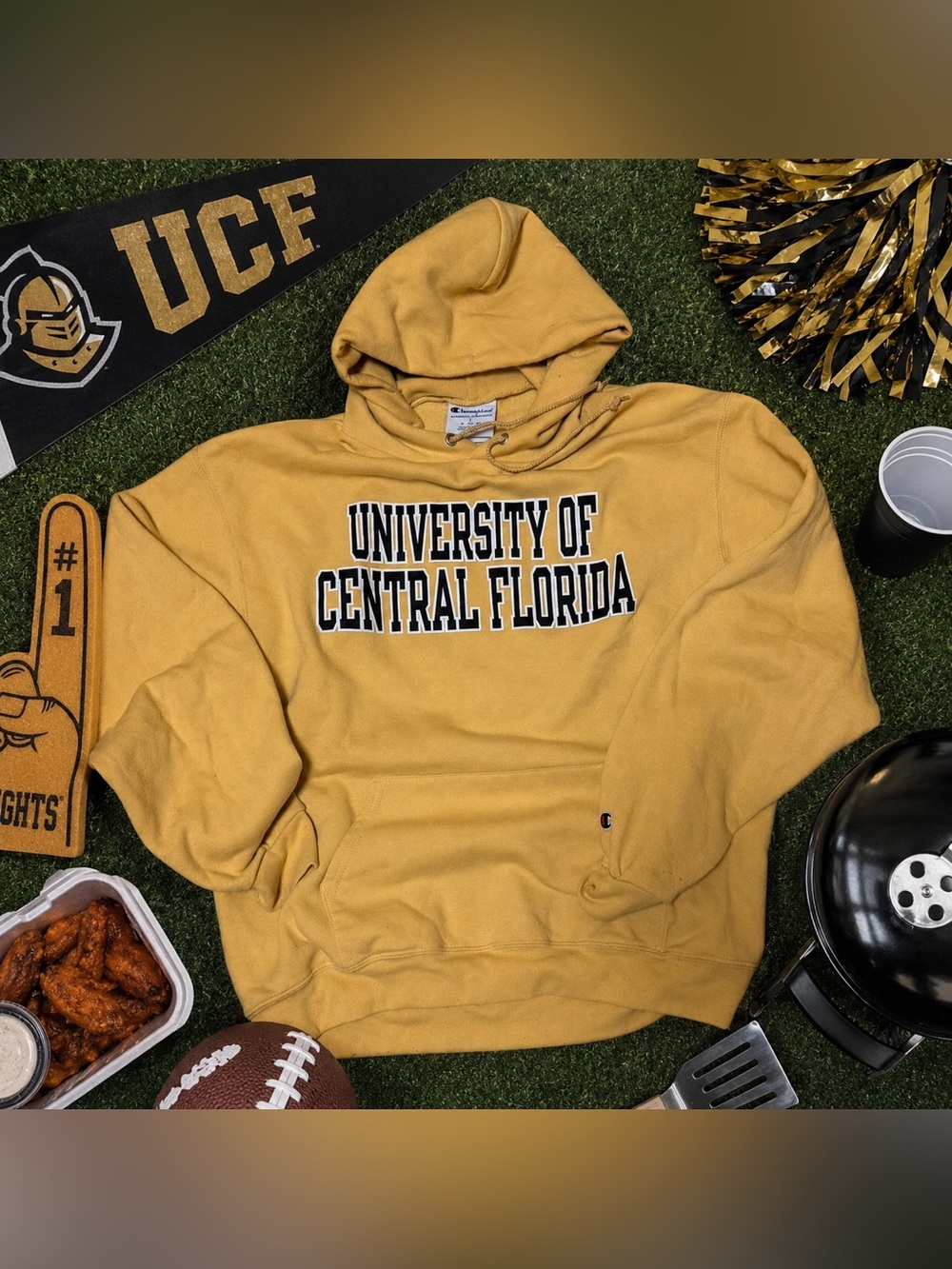 Champion University of Central Florida Pullover Hoodie Size L